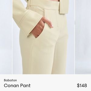 Aritzia Babaton Conan Trouser never worn excellent condition. Pistachio green